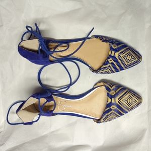 Jessica Simpson Lace Up Flats